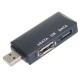 USB 2.0 na SATA + eSATA adaptér