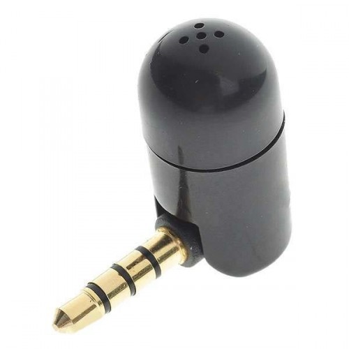 3,5 mm Mini mikrofón pre iPod / iPhone 2G/3G/3GS - čierny
