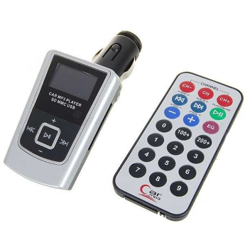 MP3 přehrávač FM Transmitter s IR DO SD / USB