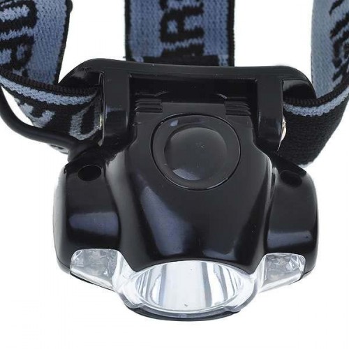 2-módová LED biela + fialová čelová lampa