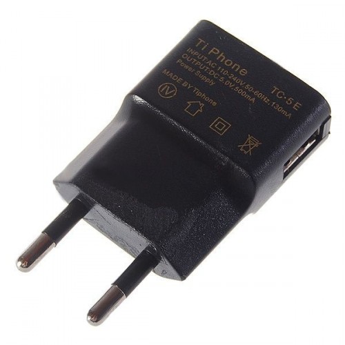 Mini USB nabíječka (110-240V AC)