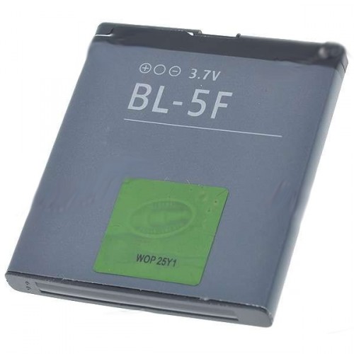 BL-5F náhradná Li-Ion batéria pre telefóny Nokia E65/N93i/N95/N96 a ďaľšie