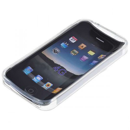 Ochranné silikonové pouzdro pro iPhone 4 - bílé