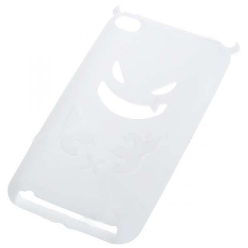 Ochranné silikónové púzdro pre iPod Touch 4 - biele