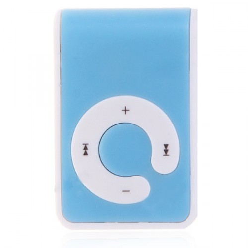 MP3 prehrávač s Micro SD - modrý