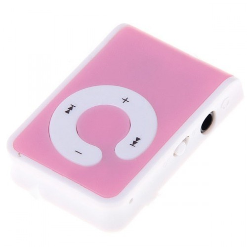 MP3 prehrávač s Micro SD - ružový