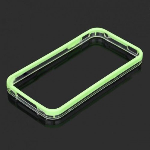Ochranný rám bledo zelený pre iPhone 4/4S