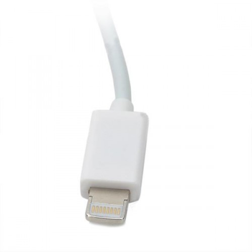 USB na Micro USB nabíjací/dátový kábel pre mobilné telefóny - biely (118 cm)