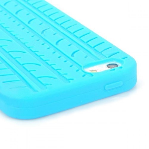 Ochranné silikonové pouzdro pro iPhone 5 - modré