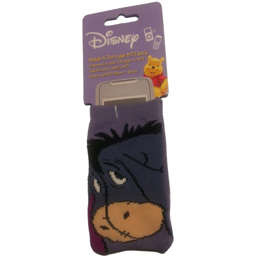 Disney ponožka na mobil - Eyore Purple