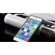 Čierny silikónový zadný kryt pre iPhone 6/6S
