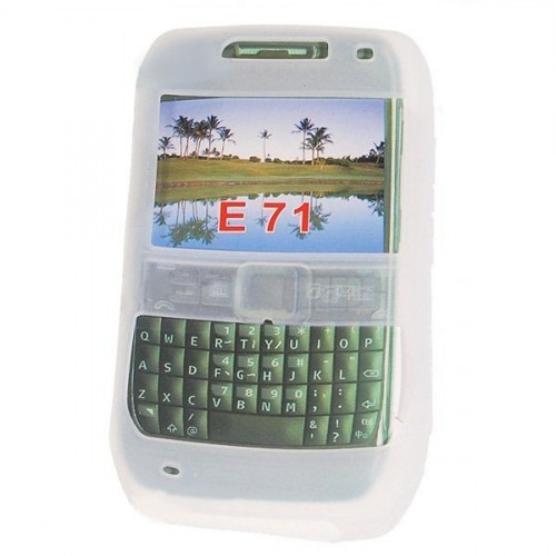 Silikonové pouzdro pro telefony Nokia E71