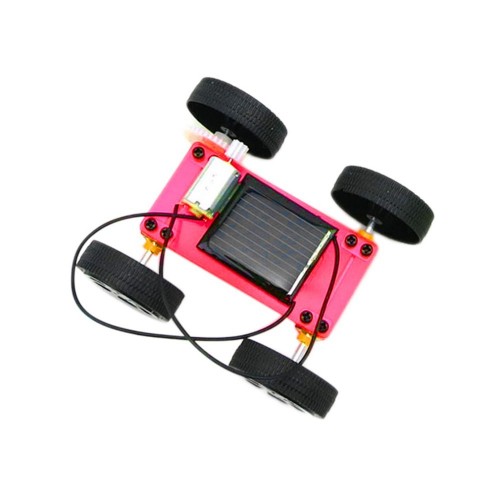 Skládačka - mini solární autíčko - udělej si sám