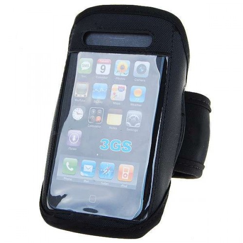 Sportovní pouzdro na ruku pro iPhone 2G/3G/3GS černé