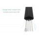 1m SUPTEC USB-C Fast Charge kábel čierny