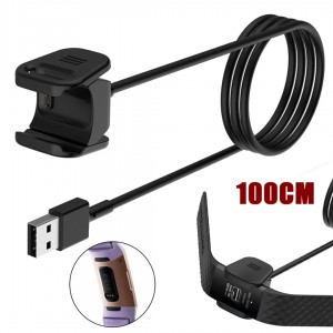 100cm USB nabíjací kábel pre Fitbit Charge 3