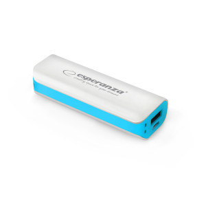 EMP103WB Power Banka 2200mAh bílo modrá Esperanza