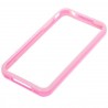 Štýlový Ochranný rám pre iPhone 4 - ružový